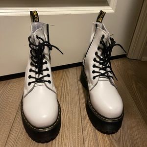 White Doc Marten Jadon Boot